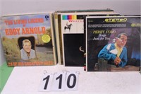 Stack of Records Includes Perry Como