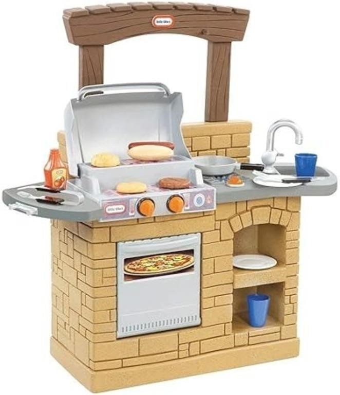 Little Tikes Cook 'n Play Outdoor Bbq , Brown