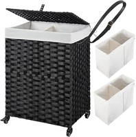 Greenstell Laundry Hamper With Wheels, No Install