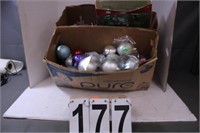 Box Of Christmas Bulbs