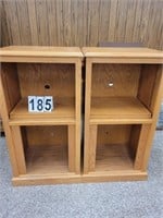 Pair of Entertainment Stands 48"T X 25.5"W X 19"D