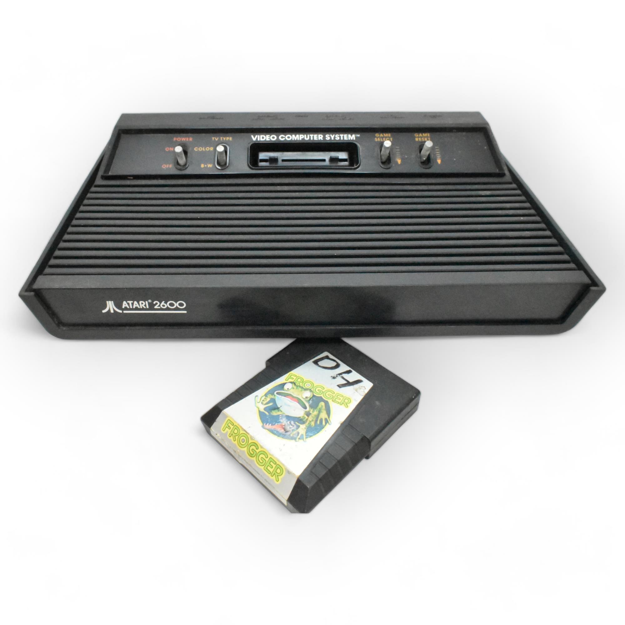 Atari 2600 w/ Frogger Game "Untested"