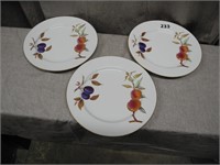 Royal Worcester Evesham Plates