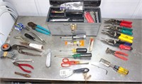 toolbox w many good tools