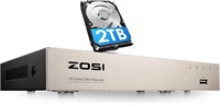 ZOSI H.265+ 8CH 4-in-1 5MP Lite Surveillance DVR R