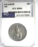 1920 50c Pilgrim MS64 LISTS $185