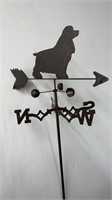 2 weathervanes - 3D eagle and & dog (eagle as is)