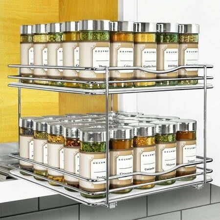 LYNK PRO 10-1/4 Double Pull Out Spice Rack