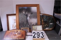 Assorted Deer Pictures - Wall Plaque - Tote -