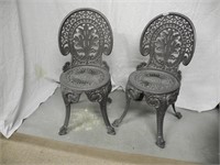 Two Patio Garden Chairs