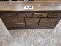 10 Drawer Dresser 31"T X 66"W 128"D