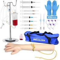 WELLiSH IV Practice Arm  Venipuncture Kit