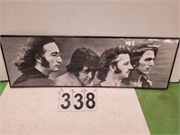 The Beatles Panoramic Picture 12"T X 36"W