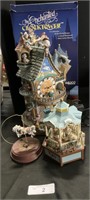 Enesco Enchanted Clock Tower & Musical Carousel.