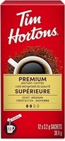 Tim Hortons Premium Instant Medium Coffee, Packets