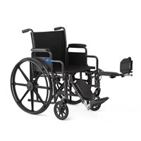K1 Basic Wheelchair With Swing-back Desk-length