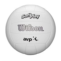 Wilson Avp Soft Play Volleyball In White | Size: 5