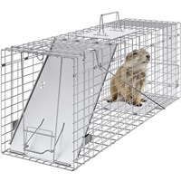 Vevor Live Animal Cage Trap, 31" X 10" X 12" Human
