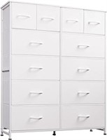 Wlive Tall Dresser For Bedroom With 12 Drawers,