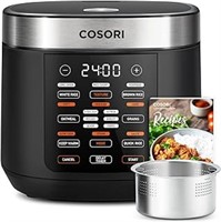 Cosori 18 Functions Rice Cooker, 24h Keep Warm &