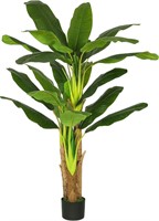 VIAGDO 6ft Artificial Banana Tree  22 Leaves
