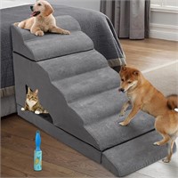 30-36 Tall LitaiL Dog Stairs  Wide Foam