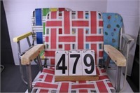 3 Child's Folding Chairs