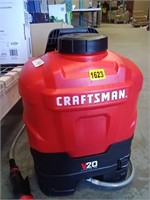 Craftsman 4-gallons Plastic 20-volt Battery Operat