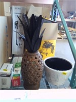 Led Pineapple Shaped Candle.