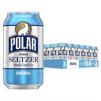 Polar Seltzer Water Original, 12 Fl Oz Cans