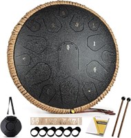 Steel Tongue Drum - Hopwell 15 Note 14 Inch Tongue