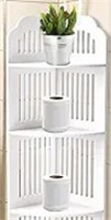 Nuenen Bathroom Corner Shelf Toilet Paper Storage