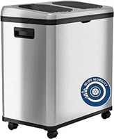 Itouchless 16 Gallon Touchless Sensor Trash Can/