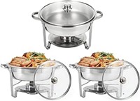 Restlrious Chafing Dish Buffet Set 3 Pack