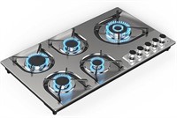 Propane Gas Cooktop 5 Burners, 36 Inch Gas Stove