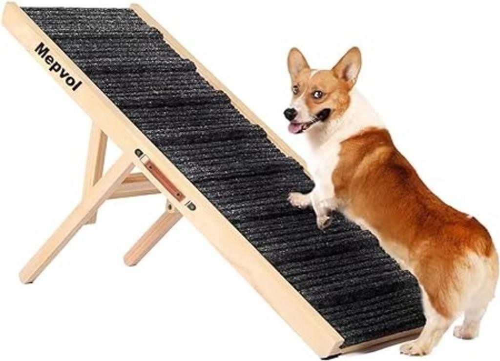 Mepvol Dog Ramp,stable Wooden Pet Ramp For All Sma