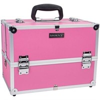 SHANY Essential Pro Makeup Train Case - Pink