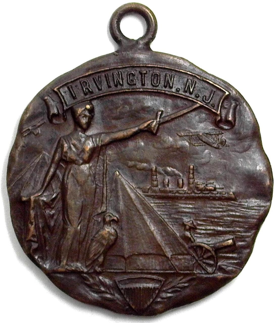1919 Medal Loyal Services Rendered In World War