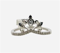 10KT White Gold Woman's Ring