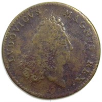 Medal Louis XIV France 5.2 GR & 27.13 MM