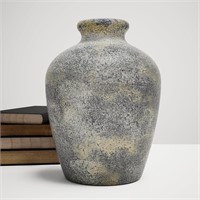 ERTUNA Rustic Ceramic Vase  Small - Boho-Black
