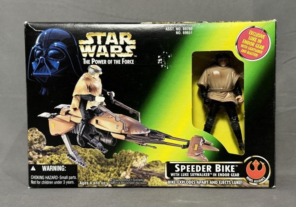 Star Wars Speeder Bike, NOS, 1996, Luke Skywalker