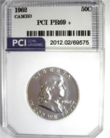 1962 Franklin PR69+ CAM LISTS $750 IN 69 CAM