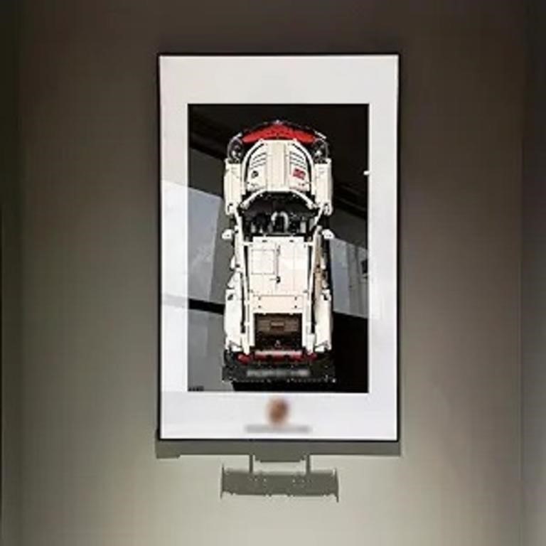 Iluane Display Wallboard For Lego Technic Porsche