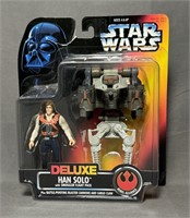 Star Wars Deluxe Han Solo with Slugger Flight