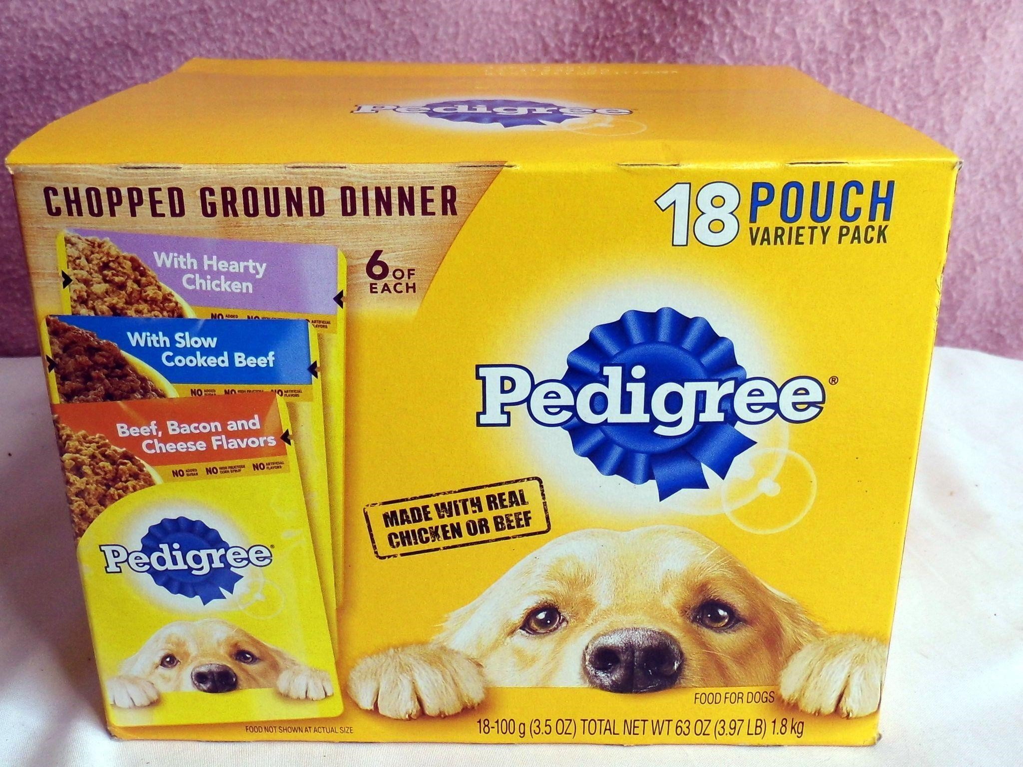 New Unopened Box of  Pedigree Dog Food In Date!