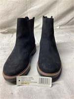 Esprit Sutton Black Faux Suede Women Boots Size 6M