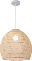 13.87 Rattan Pendant Light  Hand-woven  Bamboo