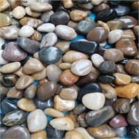 20.8lbs River Stones  Decorative 1-3in Pebbles