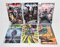 6 BatMan and BatGirl Comic Books